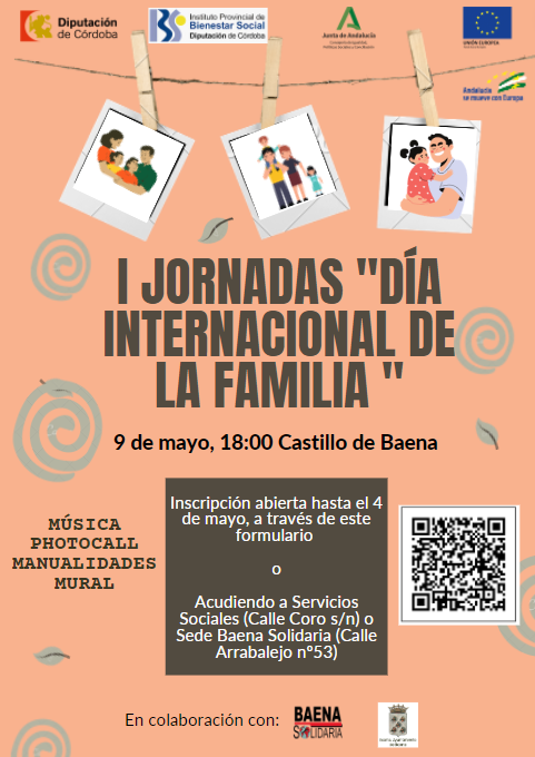 I JORNADAS «DÍA INTERNACIONAL DE LA FAMILIA»